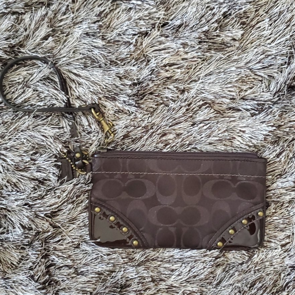 Coach wristlet